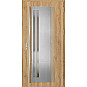 Ocelové vchodové dveře - LINDEN 5 - Dub Natur, Label Inox Ocelové vchodové dveře ERKADO - LINDEN 5 - Dub Natur, Label Inox