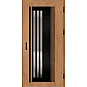 Ocelové vchodové dveře - LINDEN 6 - Winchester, Label Black Ocelové vchodové dveře ERKADO - LINDEN 6 - Winchester, Label Black