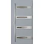 Ocelové vchodové dveře - LUCERNA 1 - Šedá, Label Inox Ocelové vchodové dveře ERKADO - LUCERNA 1 - Šedá, Label Inox