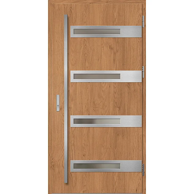 Ocelové vchodové dveře - LUCERNA 1 - Winchester, Label Inox Ocelové vchodové dveře ERKADO - LUCERNA 1 - Winchester, Label Inox