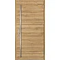 Ocelové vchodové dveře - LUTTER 2 - Dub Natur Příčný, Stamp Roller Ocelové vchodové dveře ERKADO - LUTTER 2 - Dub Natur Příčný, Stamp Roller