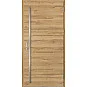 Ocelové vchodové dveře - LUTTER 3 - Dub Natur Příčný, Stamp Roller Ocelové vchodové dveře ERKADO - LUTTER 3 - Dub Natur Příčný, Stamp Roller