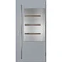 Ocelové vchodové dveře - MELK 1 - Šedá, Label Inox Ocelové vchodové dveře ERKADO - MELK 1 - Šedá, Label Inox