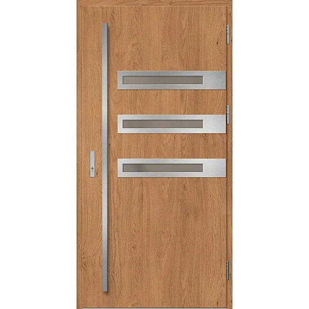 Ocelové vchodové dveře - MELK 2 - Winchester, Label Inox Ocelové vchodové dveře ERKADO - MELK 2 - Winchester, Label Inox
