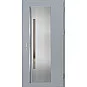 Ocelové vchodové dveře - MURTER 1 - Šedá, Label Inox Ocelové vchodové dveře ERKADO - MURTER 1 - Šedá, Label Inox