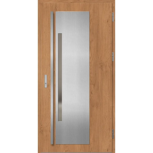 Ocelové vchodové dveře - MURTER 1 - Winchester, Label Inox Ocelové vchodové dveře ERKADO - MURTER 1 - Winchester, Label Inox
