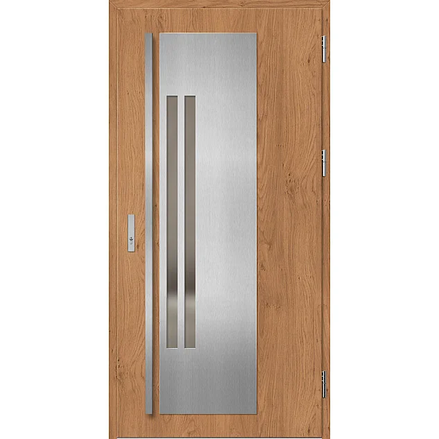 Ocelové vchodové dveře - MURTER 2 - Winchester, Label Inox Ocelové vchodové dveře ERKADO - MURTER 2 - Winchester, Label Inox