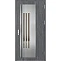 Ocelové vchodové dveře - MURTER 3 - Dub Antracit, Label Inox Ocelové vchodové dveře ERKADO - MURTER 3 - Dub Antracit, Label Inox