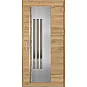 Ocelové vchodové dveře - MURTER 3 - Dub Natur Příčný, Label Inox Ocelové vchodové dveře ERKADO - MURTER 3 - Dub Natur Příčný, Label Inox