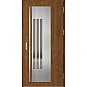 Ocelové vchodové dveře - MURTER 3 - Ořech, Label Inox Ocelové vchodové dveře ERKADO - MURTER 3 - Ořech, Label Inox