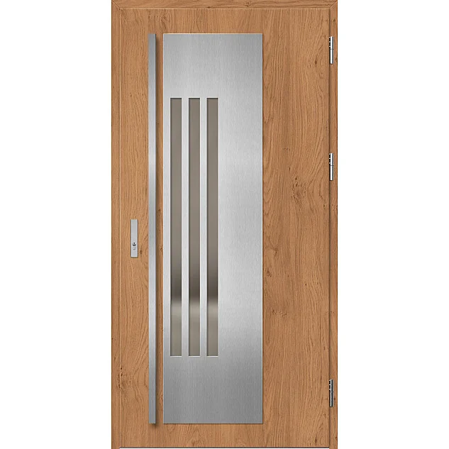 Ocelové vchodové dveře - MURTER 3 - Winchester, Label Inox Ocelové vchodové dveře ERKADO - MURTER 3 - Winchester, Label Inox