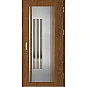 Ocelové vchodové dveře - MURTER 6 - Ořech, Label Inox Ocelové vchodové dveře ERKADO - MURTER 6 - Ořech, Label Inox