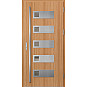 Ocelové vchodové dveře - SAMEDAN 1 - Borovice horská, Label Inox Ocelové vchodové dveře ERKADO - SAMEDAN 1 - Borovice horská, Label Inox