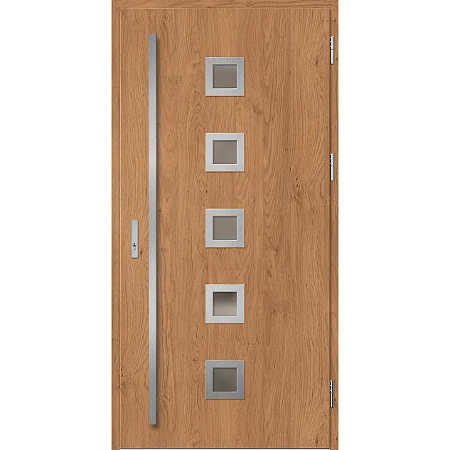 Ocelové vchodové dveře - SAMEDAN 2 - Winchester, Label Inox Ocelové vchodové dveře ERKADO - SAMEDAN 2 - Winchester, Label Inox