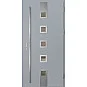 Ocelové vchodové dveře - SAMEDAN 3 - Šedá, Label Inox Ocelové vchodové dveře ERKADO - SAMEDAN 3 - Šedá, Label Inox