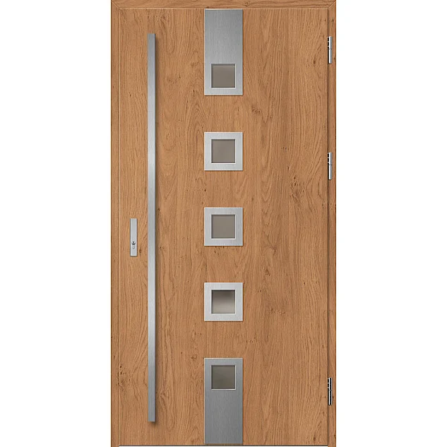 Ocelové vchodové dveře - SAMEDAN 3 - Winchester, Label Inox Ocelové vchodové dveře ERKADO - SAMEDAN 3 - Winchester, Label Inox