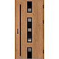 Ocelové vchodové dveře ERKADO - SAMEDAN 4 -  Winchester, Label Black