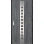 Ocelové vchodové dveře - SELTERS 1 - Dub Antracit, Label Inox Ocelové vchodové dveře ERKADO - SELTERS 1 - Dub Antracit, Label Inox