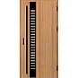 Ocelové vchodové dveře - SELTERS 2 - Borovice horská, Label Black Ocelové vchodové dveře ERKADO - SELTERS 2 - Borovice horská, Label Black