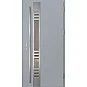Ocelové vchodové dveře - SELTERS 3 - Šedá, Label Inox Ocelové vchodové dveře ERKADO - SELTERS 3 - Šedá, Label Inox