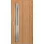 Ocelové vchodové dveře - TREBUR 1 - Borovice horská, Label Inox Ocelové vchodové dveře ERKADO - TREBUR 1 - Borovice horská, Label Inox