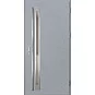 Ocelové vchodové dveře - TREBUR 1 - Šedá, Label Inox Ocelové vchodové dveře ERKADO - TREBUR 1 - Šedá, Label Inox