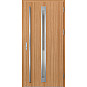 Ocelové vchodové dveře - TREBUR 2 - Borovice horská, Label Inox Ocelové vchodové dveře ERKADO - TREBUR 2 - Borovice horská, Label Inox