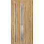 Ocelové vchodové dveře - TREBUR 2 - Dub Natur, Label Inox Ocelové vchodové dveře ERKADO - TREBUR 2 - Dub Natur, Label Inox