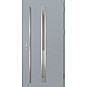 Ocelové vchodové dveře - TREBUR 2 - Šedá, Label Inox Ocelové vchodové dveře ERKADO - TREBUR 2 - Šedá, Label Inox