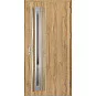 Ocelové vchodové dveře - TREBUR 4 - Dub Natur, Label Inox Ocelové vchodové dveře ERKADO - TREBUR 4 - Dub Natur, Label Inox