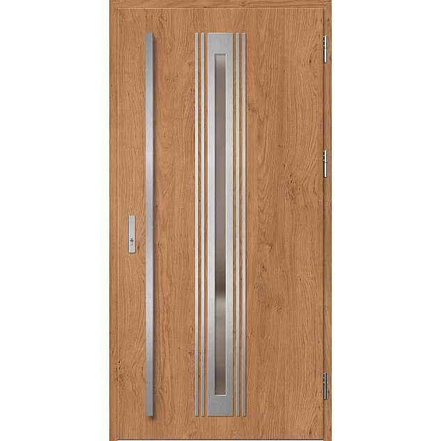Ocelové vchodové dveře - TREBUR 5 - Winchester, Label Inox Ocelové vchodové dveře ERKADO - TREBUR 5 - Winchester, Label Inox