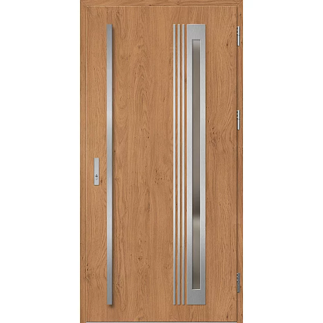Ocelové vchodové dveře - TREBUR 6 - Winchester, Label Inox Ocelové vchodové dveře ERKADO - TREBUR 6 - Winchester, Label Inox