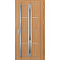 Ocelové vchodové dveře - TREBUR 8 - Borovice horská, Label Inox Ocelové vchodové dveře ERKADO - TREBUR 8 - Borovice horská, Label Inox