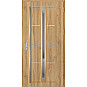 Ocelové vchodové dveře - TREBUR 8 - Dub Natur, Label Inox Ocelové vchodové dveře ERKADO - TREBUR 8 - Dub Natur, Label Inox
