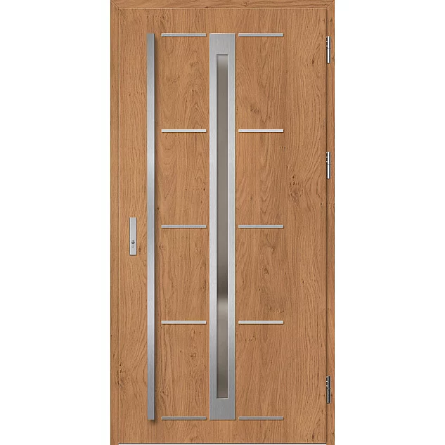 Ocelové vchodové dveře - TREBUR 8 - Winchester, Label Inox Ocelové vchodové dveře ERKADO - TREBUR 8 - Winchester, Label Inox