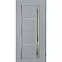 Ocelové vchodové dveře - TREBUR 9 - Šedá, Label Inox Ocelové vchodové dveře ERKADO - TREBUR 9 - Šedá, Label Inox