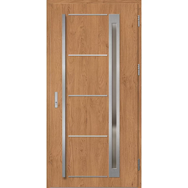 Ocelové vchodové dveře - TREBUR 9 - Winchester, Label Inox Ocelové vchodové dveře ERKADO - TREBUR 9 - Winchester, Label Inox