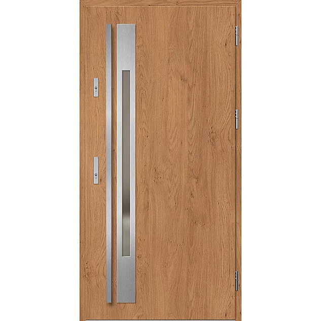 Ocelové vchodové dveře ERKADO - WELS 1 - Winchester, Label Inox