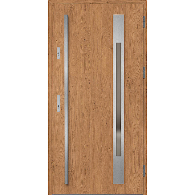 Ocelové vchodové dveře ERKADO - WELS 3 - Winchester, Label Inox