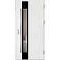Ocelové vchodové dveře ERKADO - WIENER 2 - Borovice Bílá, Label Diamound Glass
