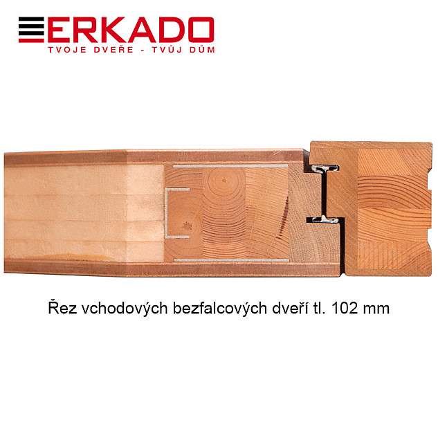 Venkovní vchodové dveře P34 Venkovní vchodové dveře P34