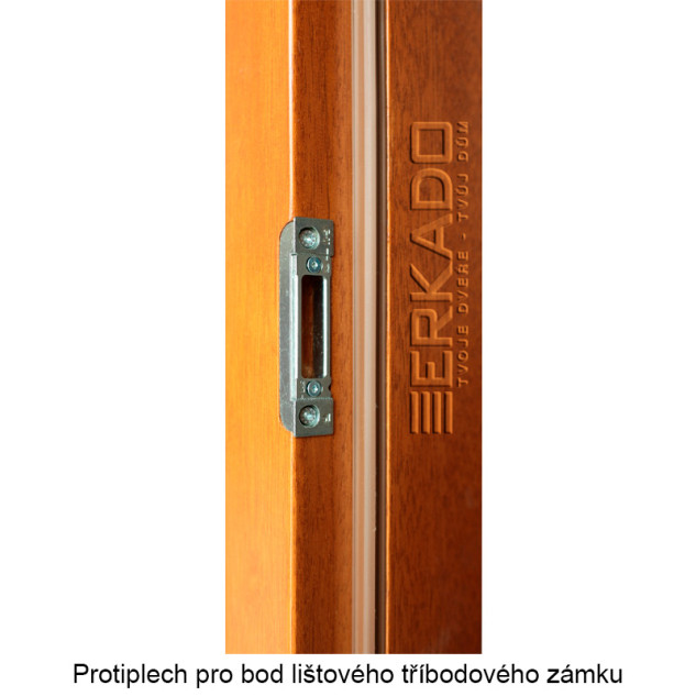 Venkovní vchodové dveře P34 Venkovní vchodové dveře P34