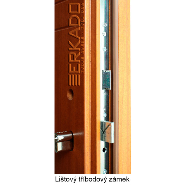 Venkovní vchodové dveře P34 Venkovní vchodové dveře P34
