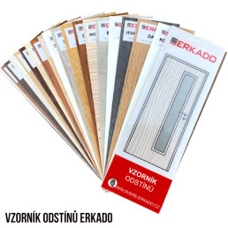 Vzorník odstínů ERKADO Vzorník odstínů ERKADO