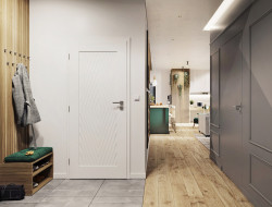 Bílé lakované dveře - TURAN 3