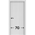 "70" = 74,5 x 211,5 cm = světlost 70 x 210 cm 