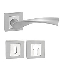 Klika KLASA-HR-C - Chrom lesklý / Nikl broušený Klika KLASA-HR-C - Chrom lesklý / Nikl broušený