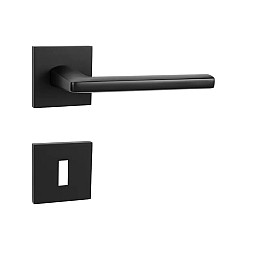 Klika PRIMA-HR (Černá mat) - úzká rozeta 6 mm Klika PRIMA-HR (Černá mat) - úzká rozeta 6 mm