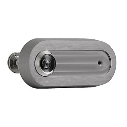 AXA - Jmenovka BETA2 s kukátkem - F6 - Inox elox