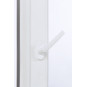Plastové okno | 80x80 cm (800x800 mm) | Levé| Bílé | jednokřídlé | Teplý meziskelní rámeček